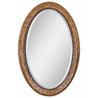 Global Direct 22 in. x 34 in. Capiz Finished Resin Framed Mirror 07602