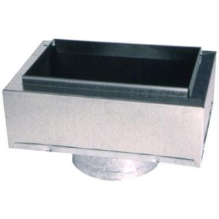 Master Flow 8 in. x 4 in. to 5 in. Insulated Register Box IRB8X4X5