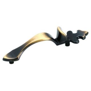 Amerock Traditional Classic 3 in. Antique English Colony Pitch Pull in Antique Brass Finish BP156AE