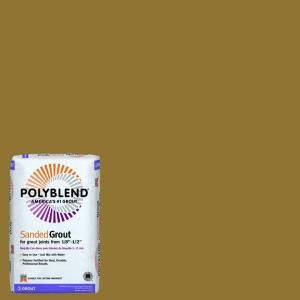 Custom Building Products Polyblend #45 Summer Wheat 25 lb. Sanded Grout PBG4525