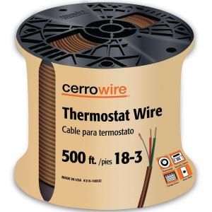 Cerrowire 500 ft. 18/3 Thermostat Wire 210 1003J2