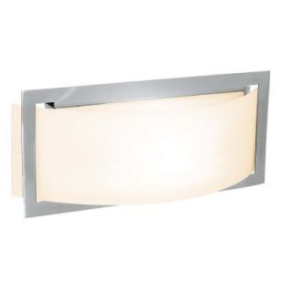 Access Lighting 1 Light Brushed Steel Wall Sconce with Opal Glass CLI CE 2104 7 56