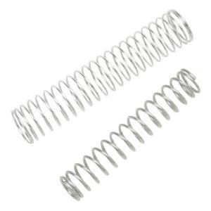 Everbilt 9/16 in. x 3 in. and 23/32 in. x 3 1/2 in. Zinc Plated Compression Springs (4 Pack) 16085