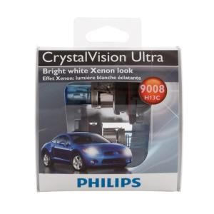 Philips CrystalVision Ultra 9008/H13 Headlight Bulb (2 Pack) 9008CVS2