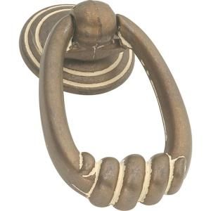 Hickory Hardware Manchester 2 1/8 in. Biscayne Antique Ring Pull P2014 BYA