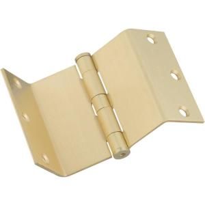 Stanley National Hardware 3 1/2 in. Satin Brass Swing Clear Hinge DPBF248 3.5 SWG CLR HG 4