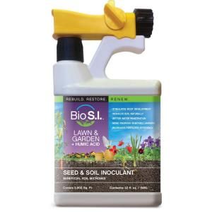 Bio SI Lawn and Garden Plus Humic Acid 32 fl. oz. Spray Bottle Seed and Soil Innoculant 201.1w