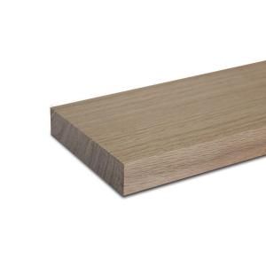 Sure Wood Forest Products 1 x 4 x 12 Red Oak S4S Premium Hardwood Board 326195.0