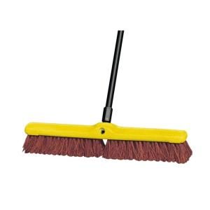 Rubbermaid Commercial Products 24 in. Heavy Duty Floor Sweep FG9B1800BRN