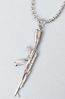 Caviar Cartel The AK47 Necklace in Silver