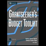 Grant Seekers Budget Toolkit