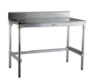 New Age Work Table w/ Stainless Top & 16 Gauge Stainless Top, 60x30 in, Aluminum