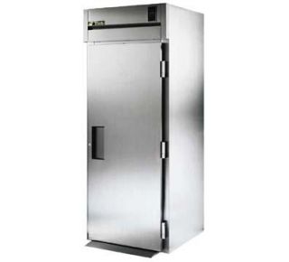 True 35 Roll In Refrigerator   1 Solid Door, 89H, Stainless/Aluminum