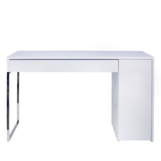 Tema Prado Writing Desk 9500.052514 / 9500.052545 Finish Matte White / Chrome