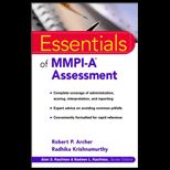 Essentials of MMPI A Assessment