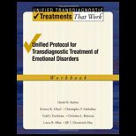 Unified Protocol for Transdiagnostic Treatment of Emotional Disorders Workbook