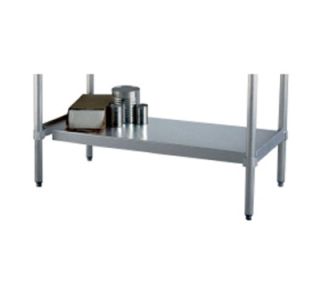 New Age Undershelf For Work Table w/ Knock Down Frame, 72x30 in, Aluminum