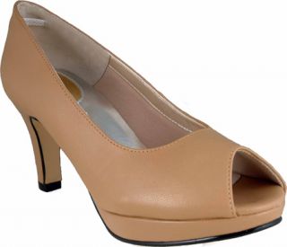 Womens Ros Hommerson Pony   Camel Kidskin Heels