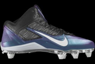 Nike Alpha Pro 3/4 D iD Custom Mens Football Cleats   Blue
