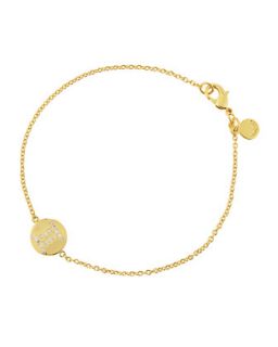 Astrology Shimmer Disc Bracelet, Gemini