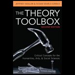Theory Toolbox Critical Concepts for the Humanities, Arts, and Social Sciences
