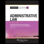 Casenotes Legal Briefs Administrative Law, Keyed to Cass, Diver, and Beermann