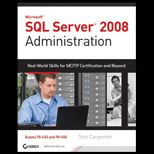 SQL Server 2008 Administration   With CD