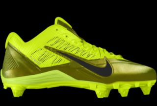 Nike Alpha Pro D iD Custom Mens Football Cleats   Yellow