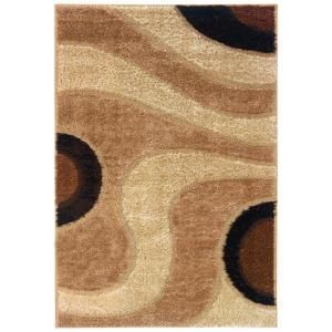 United Weavers Flicker Ivory 5 ft. 3 in. x 7 ft. 6 in. Area Rug 390 20415 69