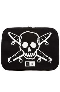 Fourstar Clothing The Pirate 2 Laptop Sleeve in Black