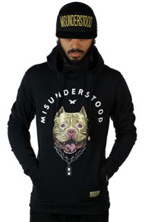 Entree LS MISUNDERSTOOD PITBULL Black Hoodie