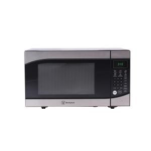 Westinghouse 0.9 cu. ft. 900 Watt Countertop Microwave in Stainless Steel Front and Black Body WM009