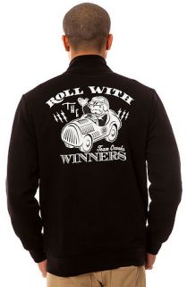 Crooks and Castles Jacket The Winners Baseball in Black