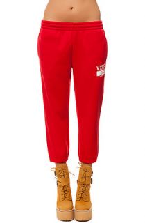 Crooks and Castles Pants VXNS Sweatpants in Red