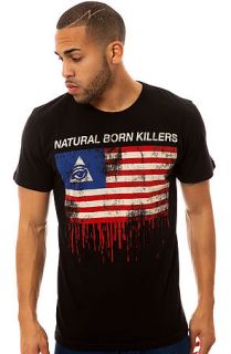 AFENDS Tee The Natural Born Killers in Black