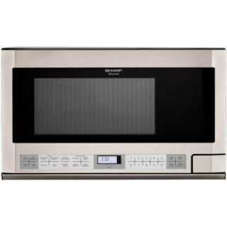 Sharp 1.5 cu. ft. Countertop Microwave in Stainless with Sensor Cook R1214T