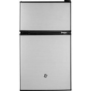 GE 3.1 cu. ft. Mini Refrigerator in CleanSteel GML03GAEBS