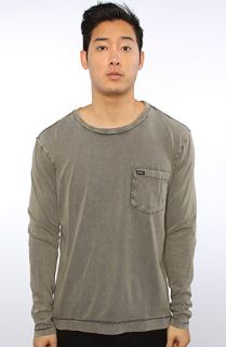 RVCA Crewneck Solstice Long Sleeved in Grey