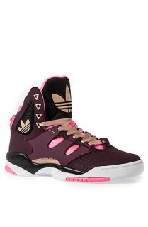 adidas Sneaker adidas GLC Sneaker in Light Maroon, Black, and Ultra Pop Pink