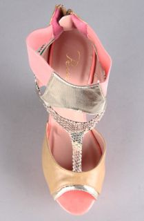 *Sole Boutique The Blithe Shoe in Coral and Tan