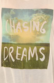 Chaser Tank LA Chasing Dreams Muscle in White