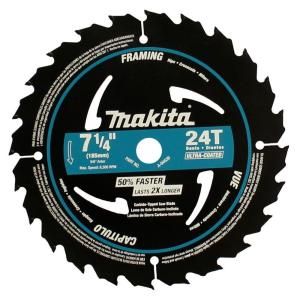 Makita 7 1/4 in. 24T Ultra Coated Framing Blade, 10/pk A 94530 10