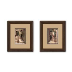 PTM Images 21 in. x 25 in. Provence Arch Double Matted Framed Wall Art (2 Piece) 2 7148