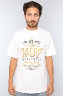 HUF The Barrel Aged Tee in White