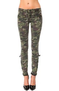 Tripp NYC Jean The Four Pocket in Camo Green