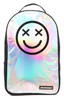 Sprayground Backpack Happy Dayz Hologram in Metallic