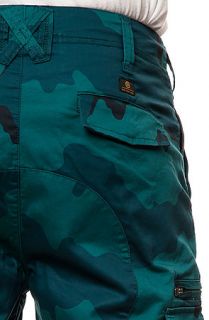 10 Deep Pants Siler Cargo Chipless Camo Teal