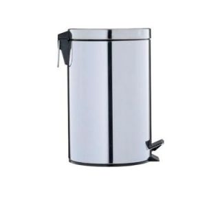Neu Home 3.13 gal. Stainless Steel 9.75 in. Step On Touchless Trash Can 4729