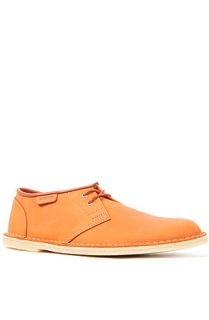 Clarks Originals Shoe Jink in Orange Nubuck in Orange