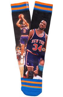 Stance Socks NBA Legends Starks & Oakley Socks in Orange & Blue
